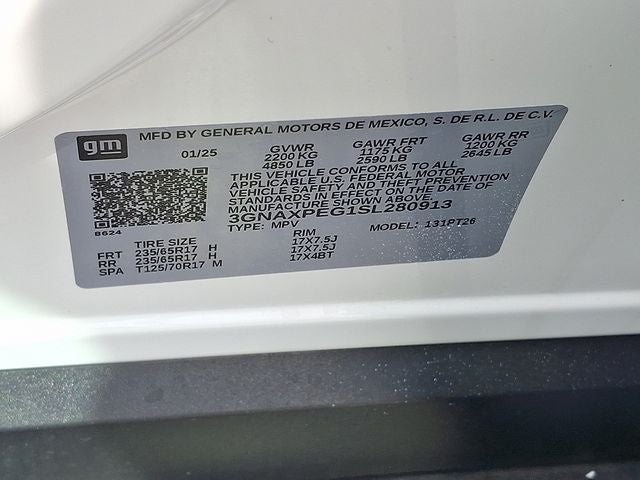 2025 Chevrolet Equinox LT