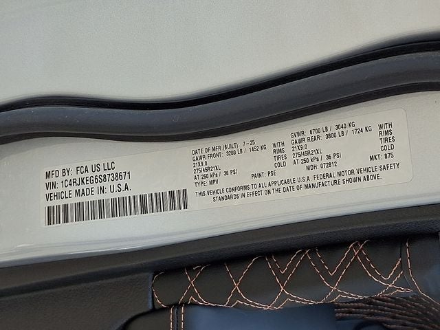 2025 Jeep Grand Cherokee L Summit