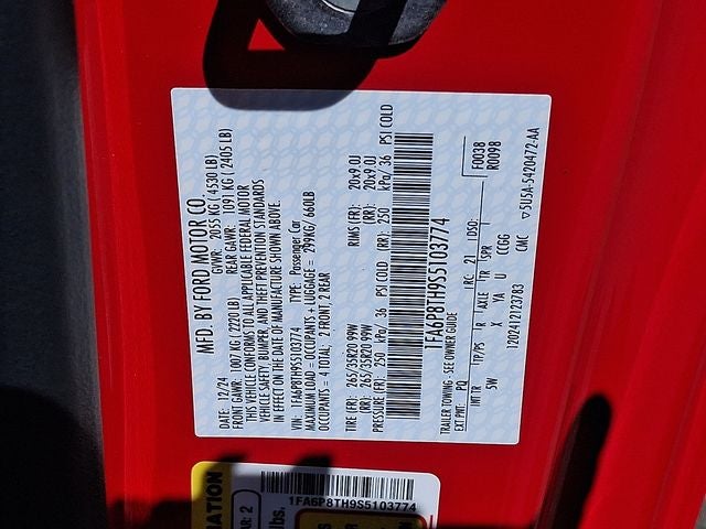 2025 Ford Mustang EcoBoost Premium