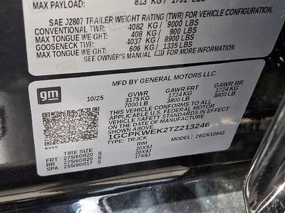 2026 Chevrolet Silverado 1500 RST