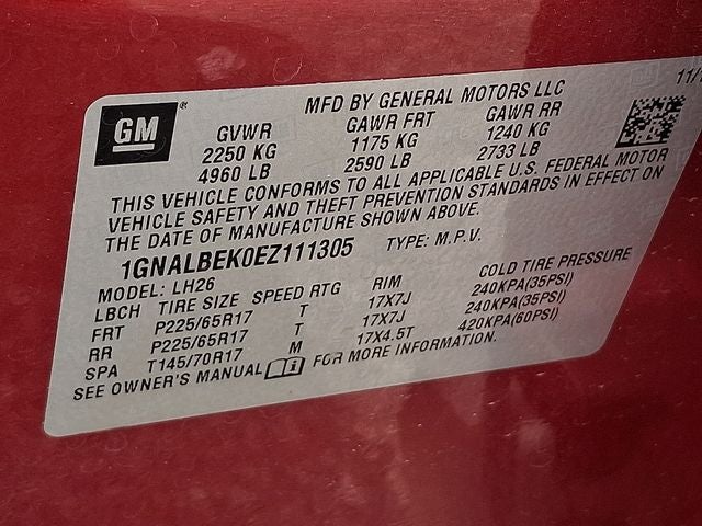 2014 Chevrolet Equinox LT