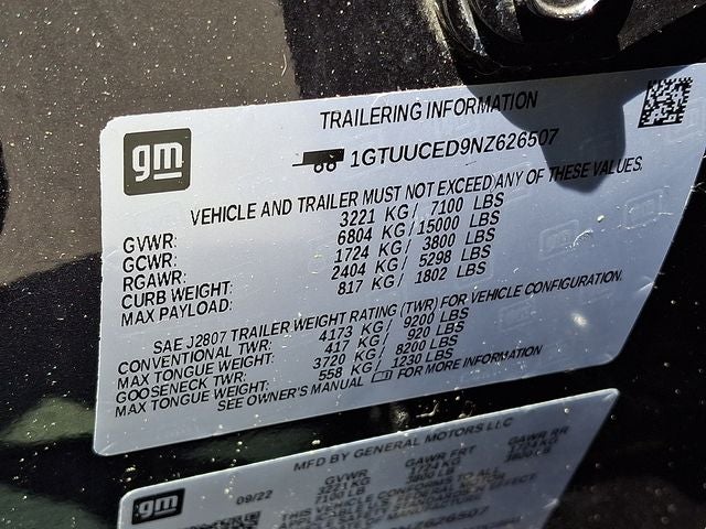 2022 GMC Sierra 1500 Elevation