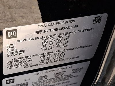 2025 GMC Sierra 1500 AT4