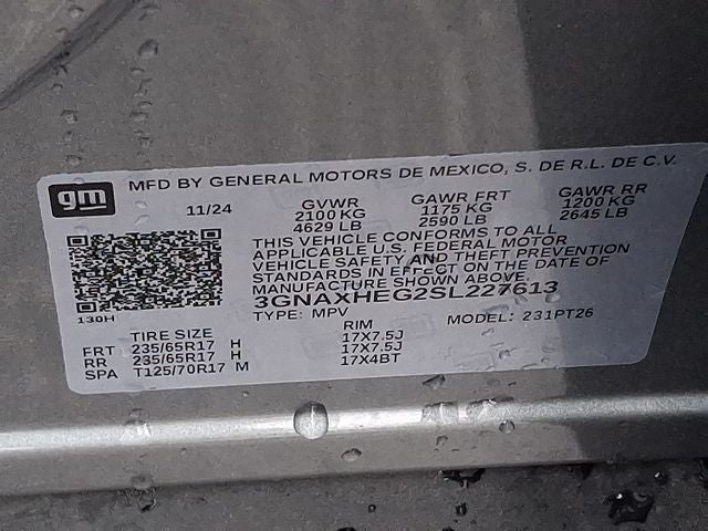 2025 Chevrolet Equinox FWD LT