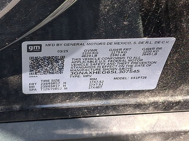 2025 Chevrolet Equinox FWD LT