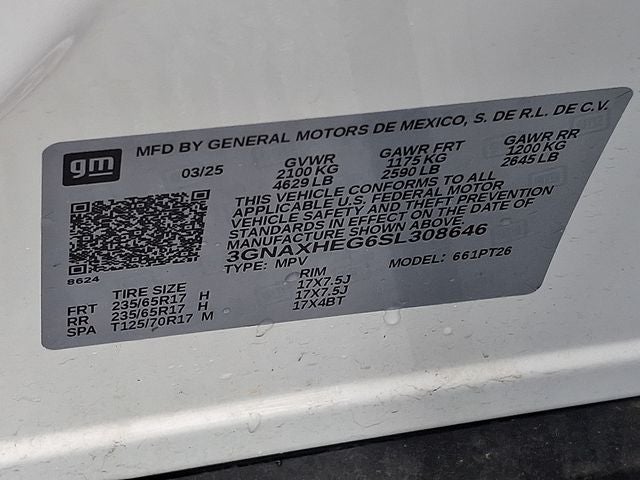 2025 Chevrolet Equinox FWD LT