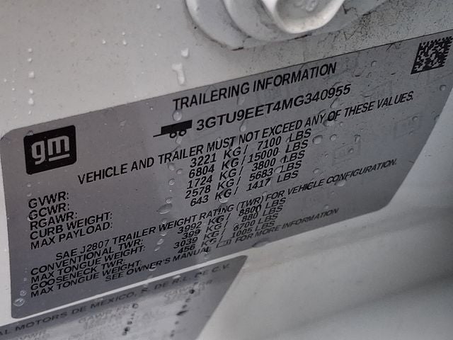 2021 GMC Sierra 1500 AT4