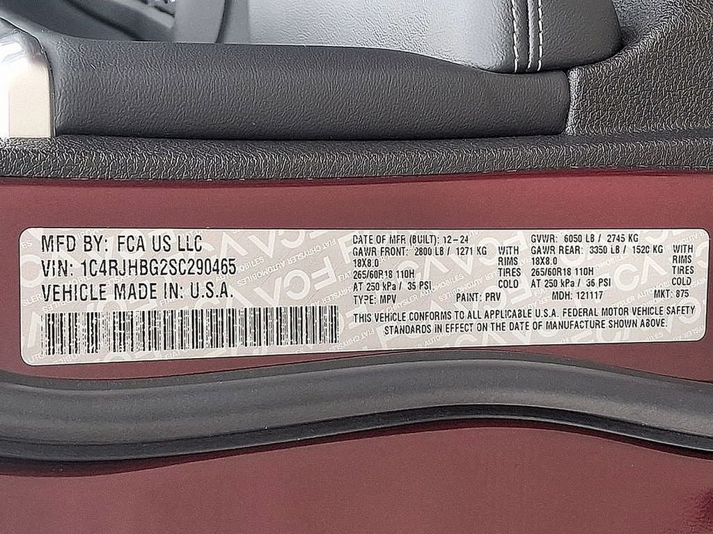2025 Jeep Grand Cherokee Limited