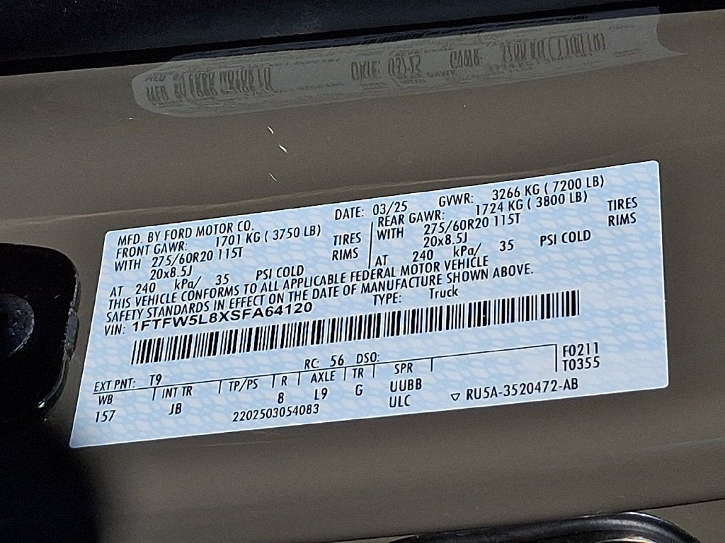 2025 Ford F-150 Lariat