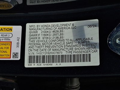 2024 Honda Accord Hybrid Touring