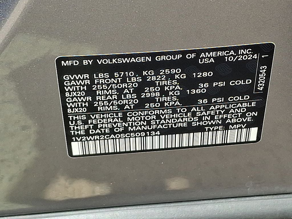 2025 Volkswagen Atlas 2.0T SE w/Technology