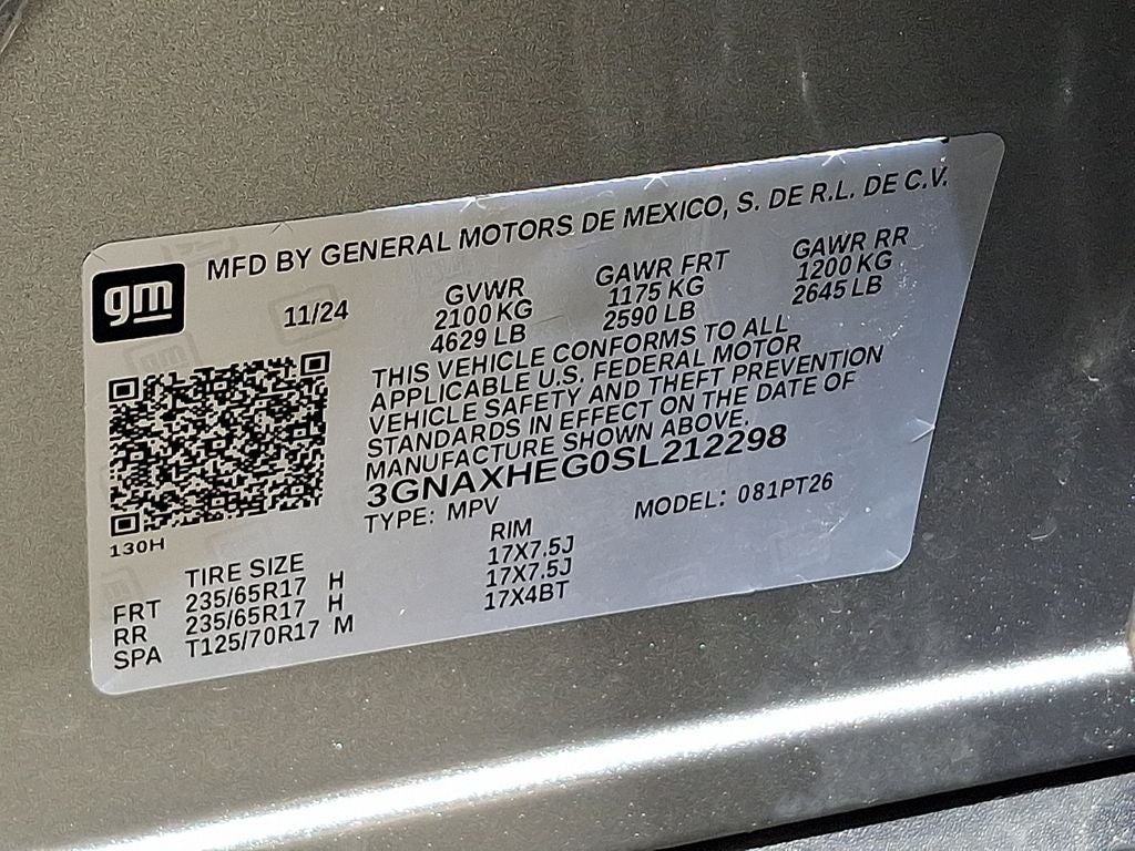 2025 Chevrolet Equinox LT
