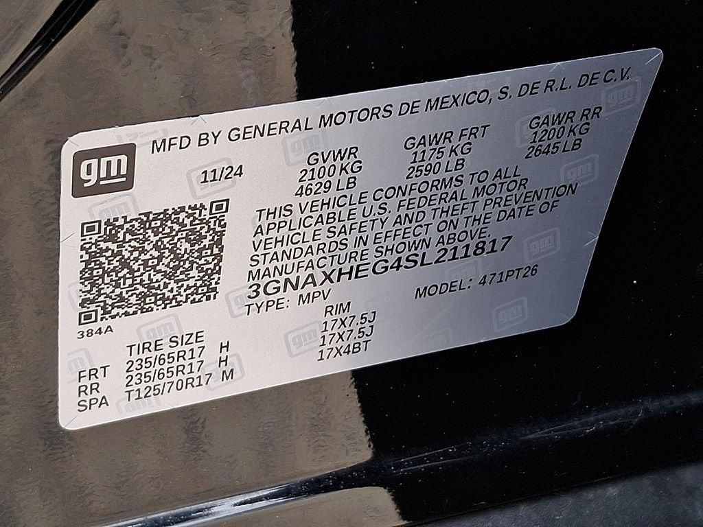 2025 Chevrolet Equinox LT