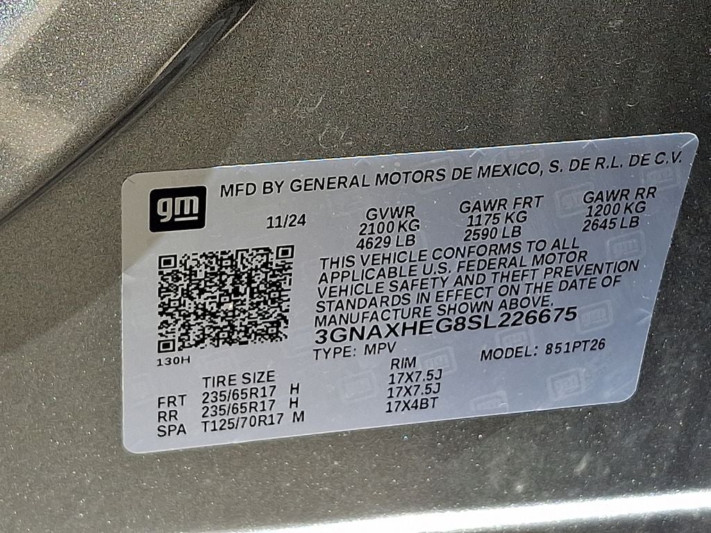 2025 Chevrolet Equinox LT