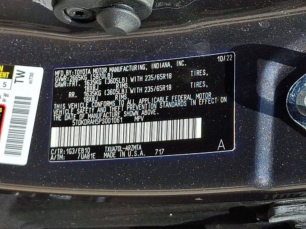 2023 Toyota Highlander XLE