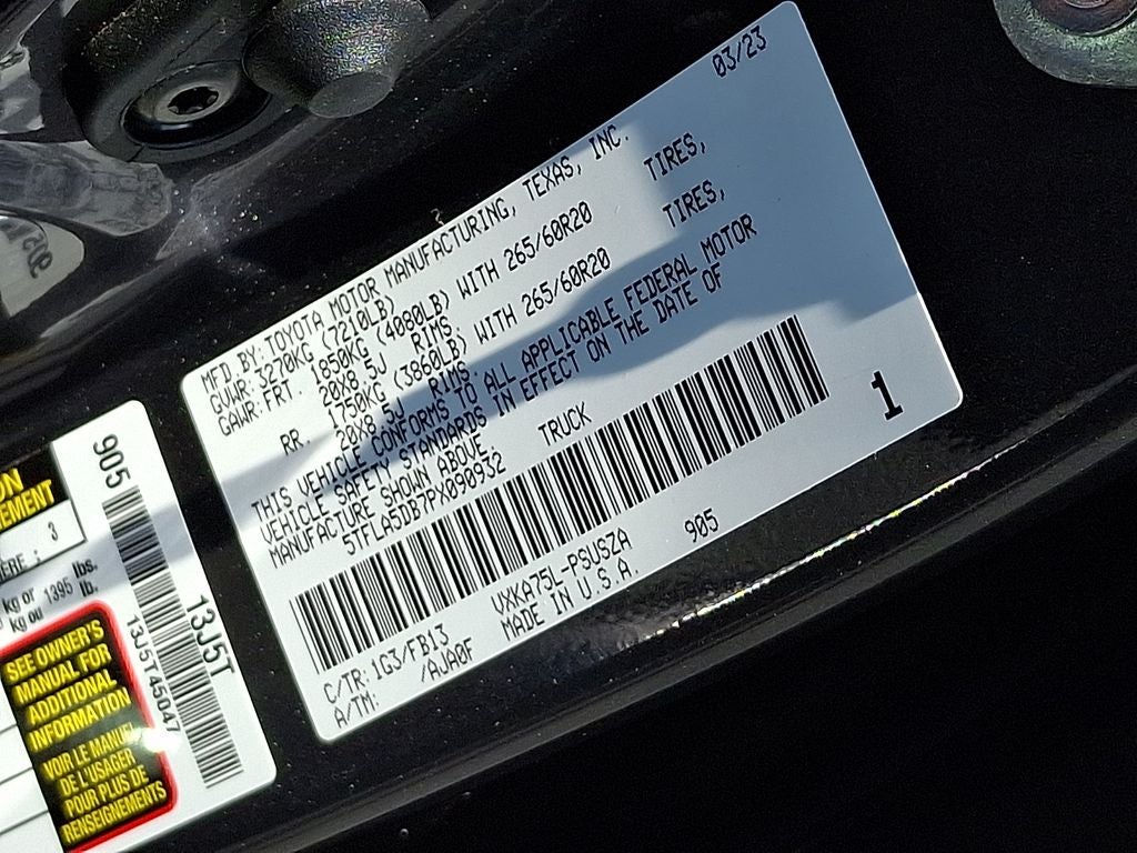 2023 Toyota Tundra SR5