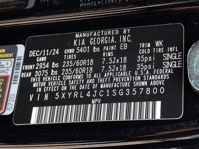 2025 Kia Sorento S