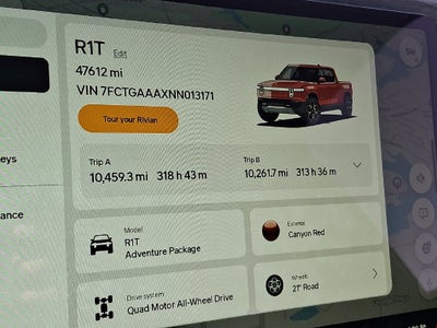 2022 Rivian R1T Adventure