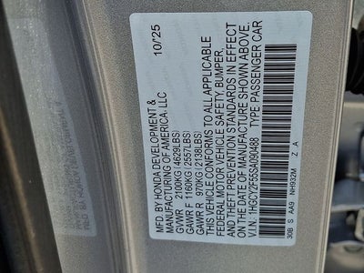 2025 Honda Accord Hybrid Sport