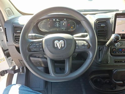 2025 RAM ProMaster 2500 Cargo Van Tradesman Low Roof 136' WB w/Pass Seat