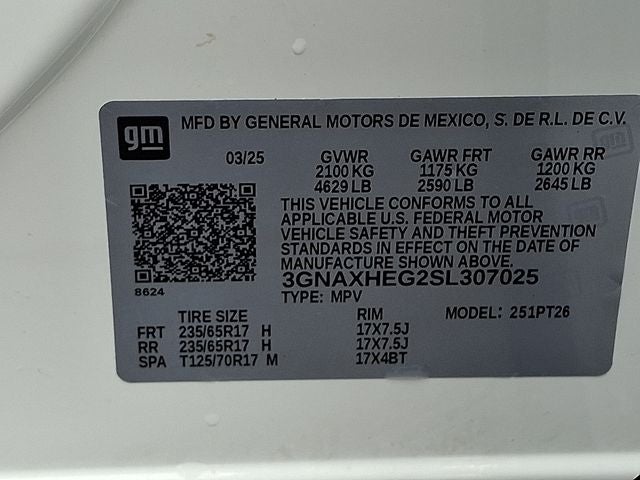 2025 Chevrolet Equinox FWD LT