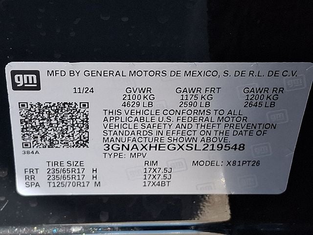 2025 Chevrolet Equinox FWD LT