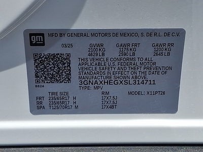 2025 Chevrolet Equinox FWD LT